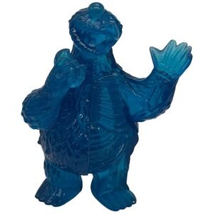 Mighty Jaxx Freeny's Hidden Dissectibles Cookie Monster Clear Blue Vinyl 4" Rare